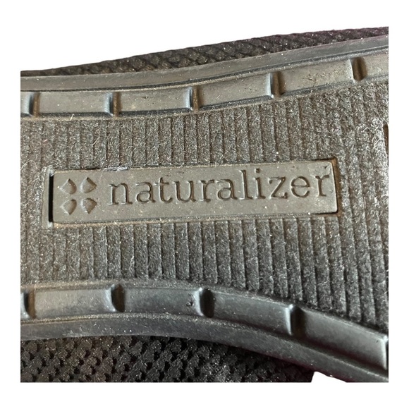 Naturalizer N5 Elastic Slip On Flats Fabric Ballet Flats Faux Snakeskin 6 - Picture 3 of 8